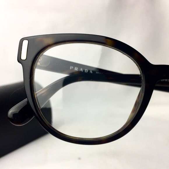 Prada eyeglass frames in Havana Brown - Picture 4 of 8